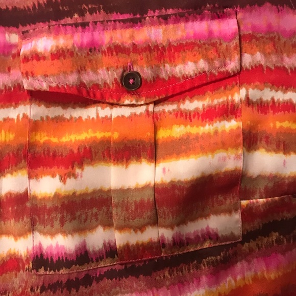 Jones New York Button Up Shirt Women’s Size 3X Multicolor Long Sleeve’s - Picture 12 of 16